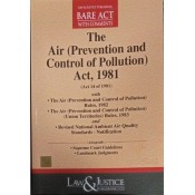 Law & Justice Publishing Co's Air (Prevention and Control of Pollution) Act, 1981 Bare Act 2024